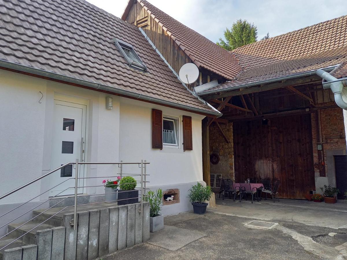 Kleines Bauernhaus Mit Nostalgischem Flair Villa Rheinhausen Eksteriør bilde